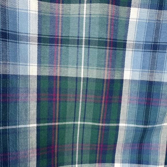 LizWear Vintage 90's Plaid Button Down Blouse - Picture 5 of 8